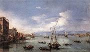GUARDI, Francesco The Lagoon from the Fondamenta Nuove serg oil painting reproduction